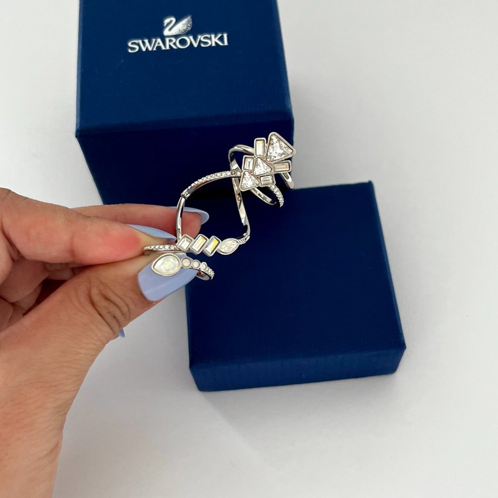 SWAROVSKI Crystal Festivity Long Ring (Size 55, US 6.75) - Picture 3 of 14